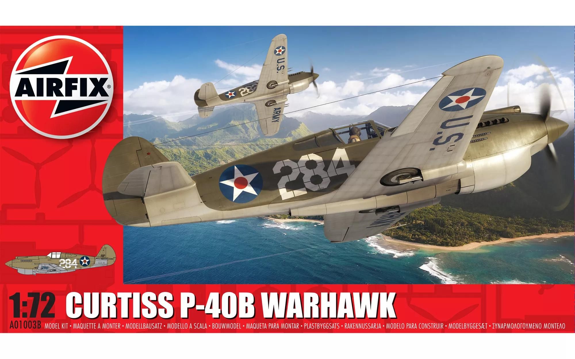 Airfix Curtiss P-40B Warhawk (A01003B)