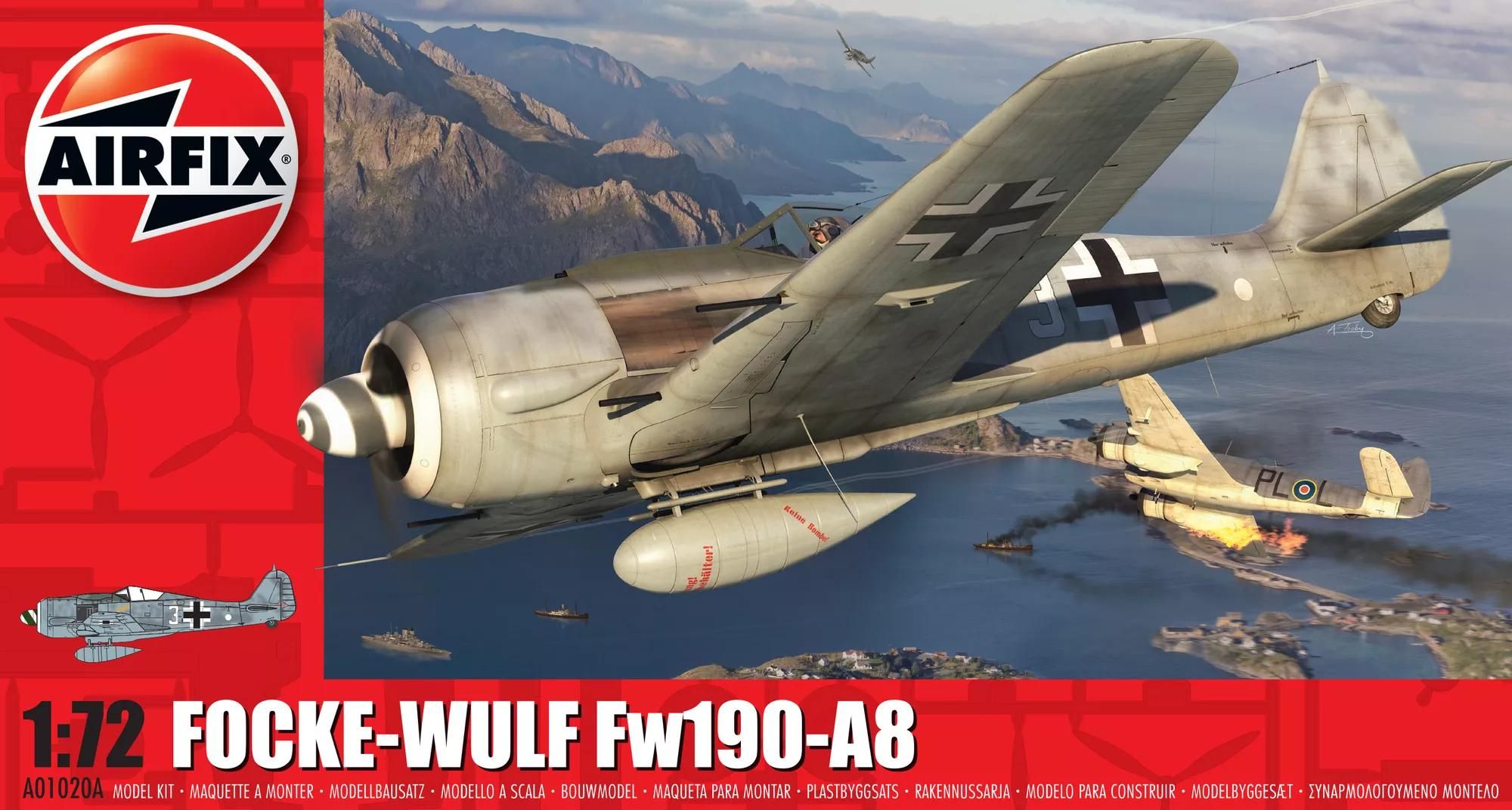 Airfix Focke Wulf Fw190A-8  (A01020A)