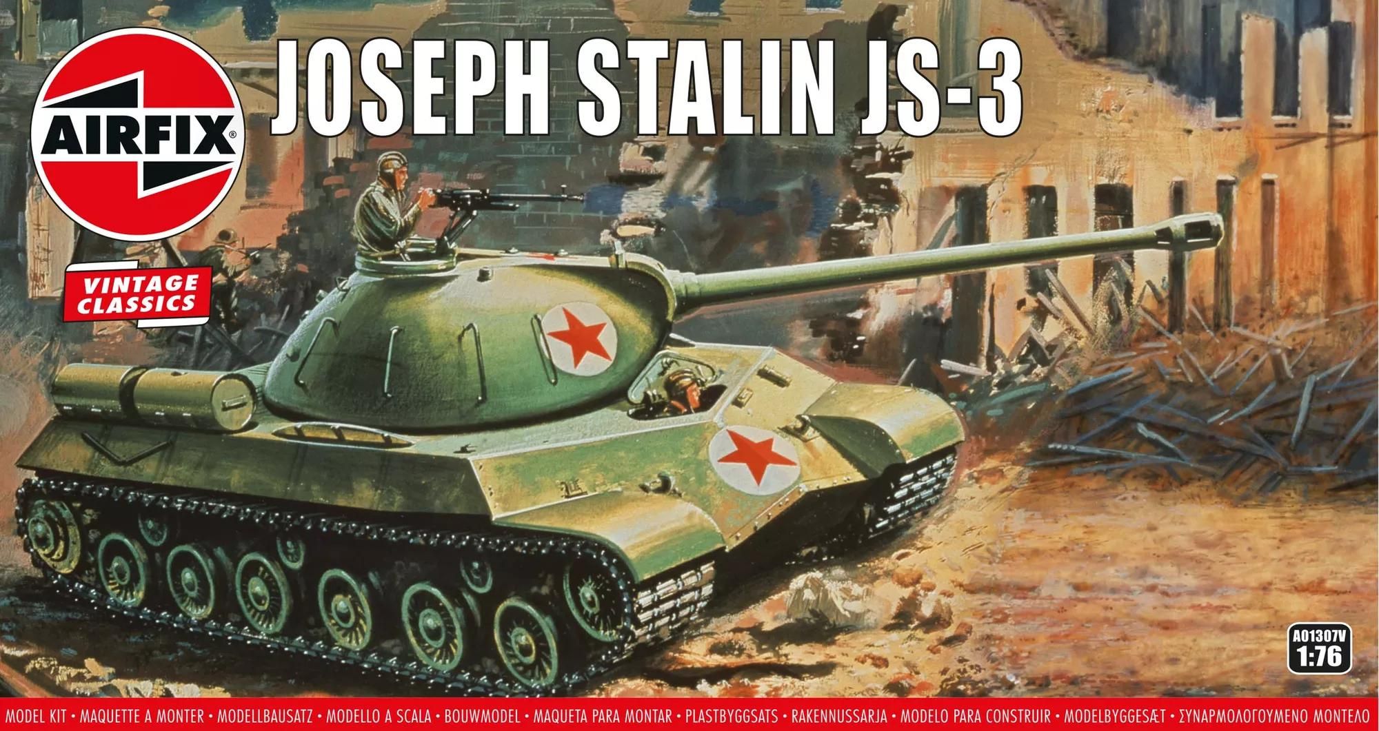 Airfix Joseph Stalin JS3 Russian Tank (A01307V)