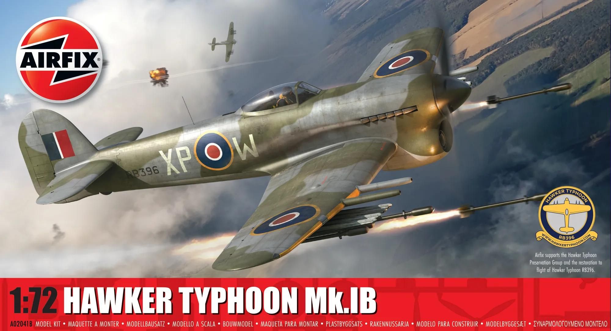 Airfix Hawker Typhoon Mk.IB (A02041B)