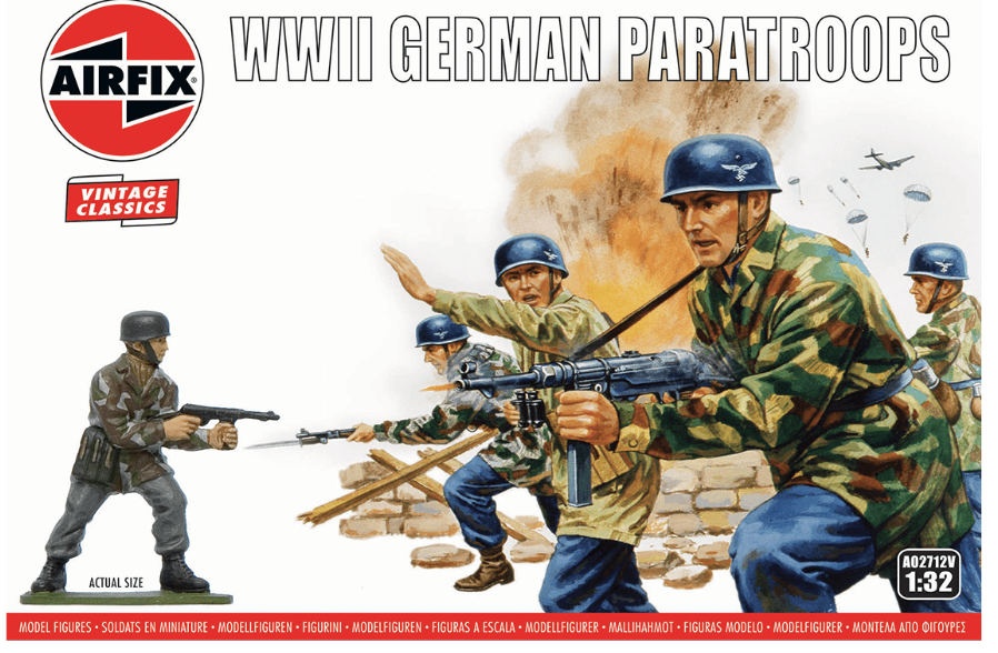 Airfix WWII German Paratroops (A02712V)