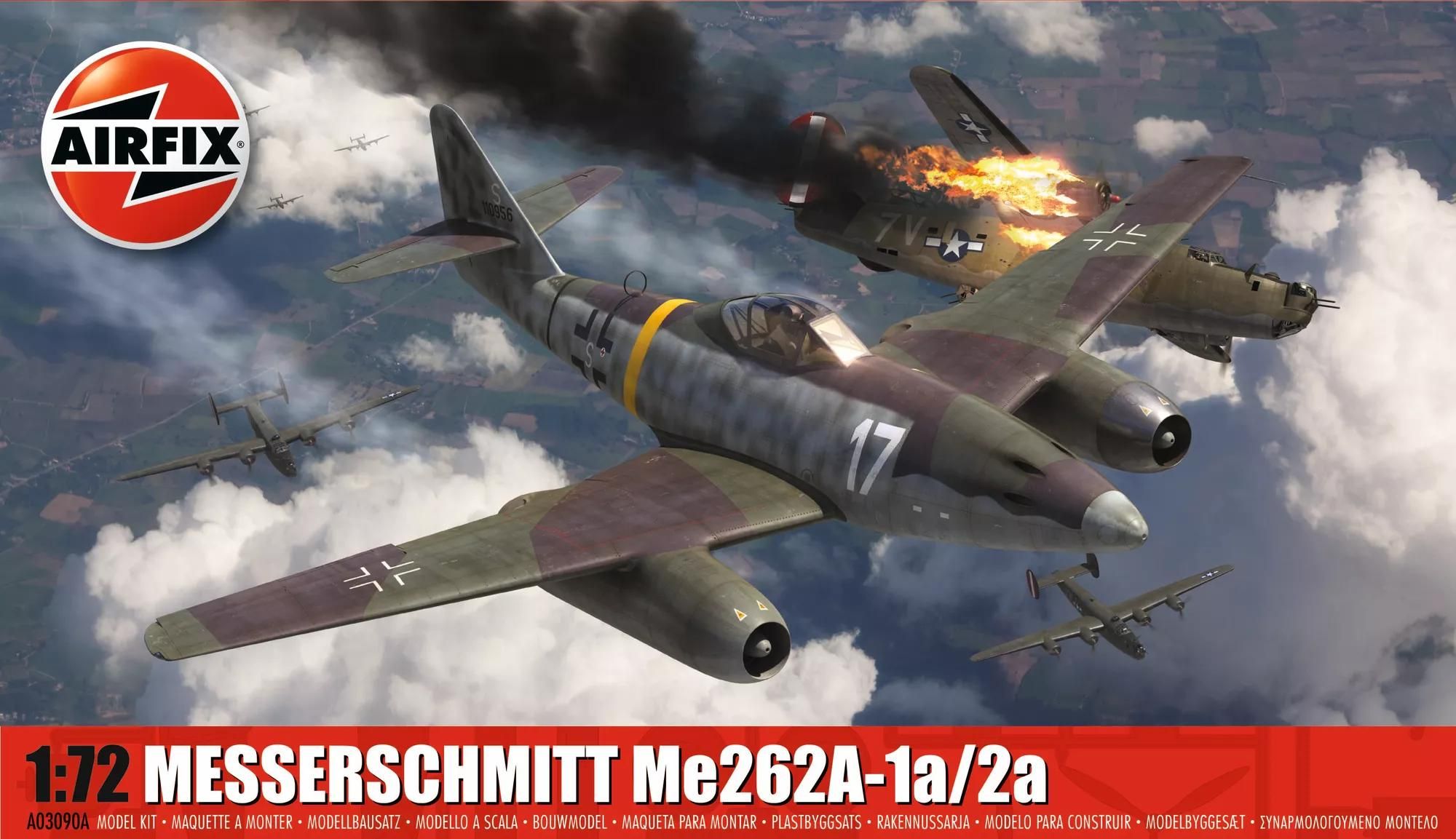 Airfix Messerschmitt Me262A-1a/2a (A03090A)