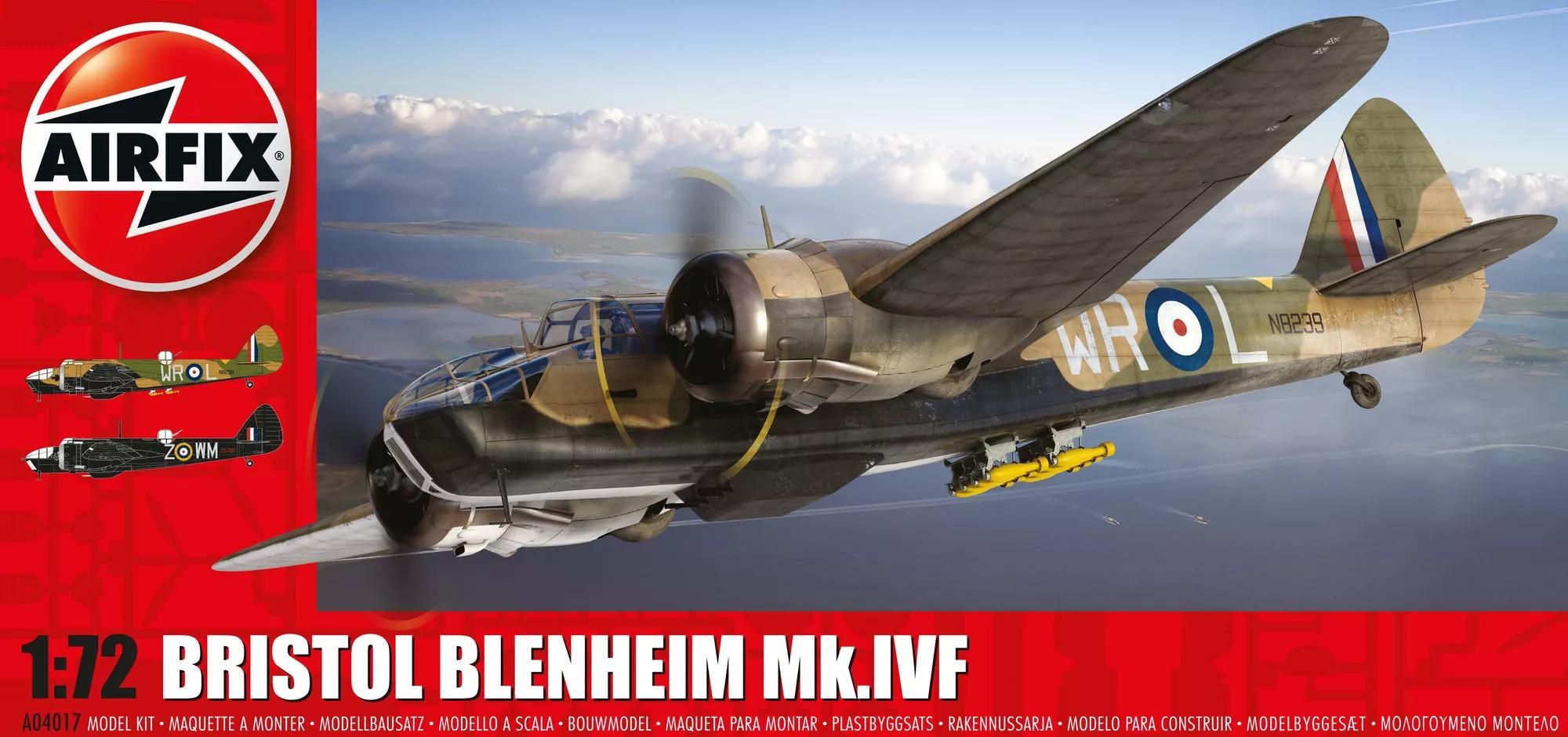 Airfix Bristol Blenheim Mk.IVF (A04017)