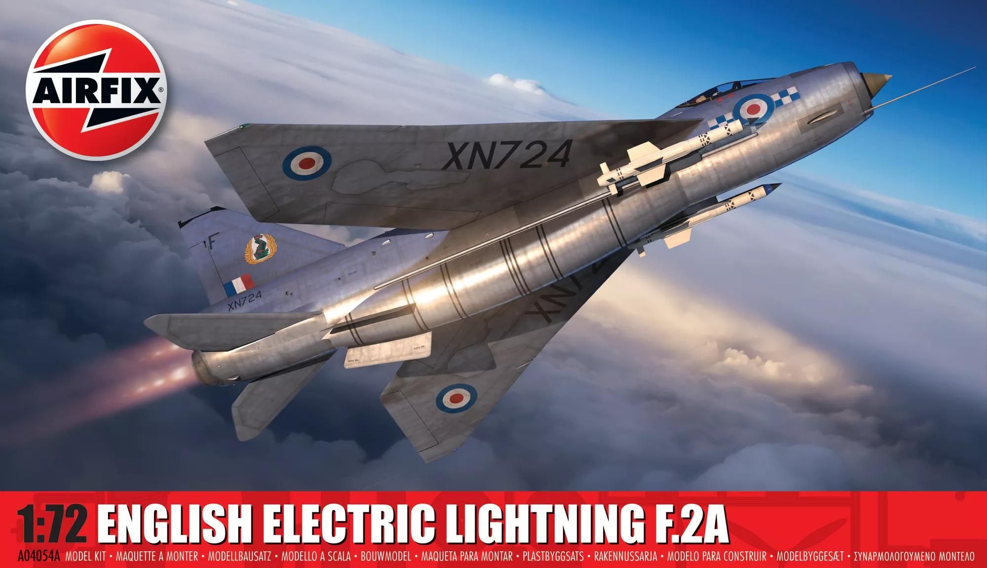 Airfix English Electric Lightning F2A (A04054A)