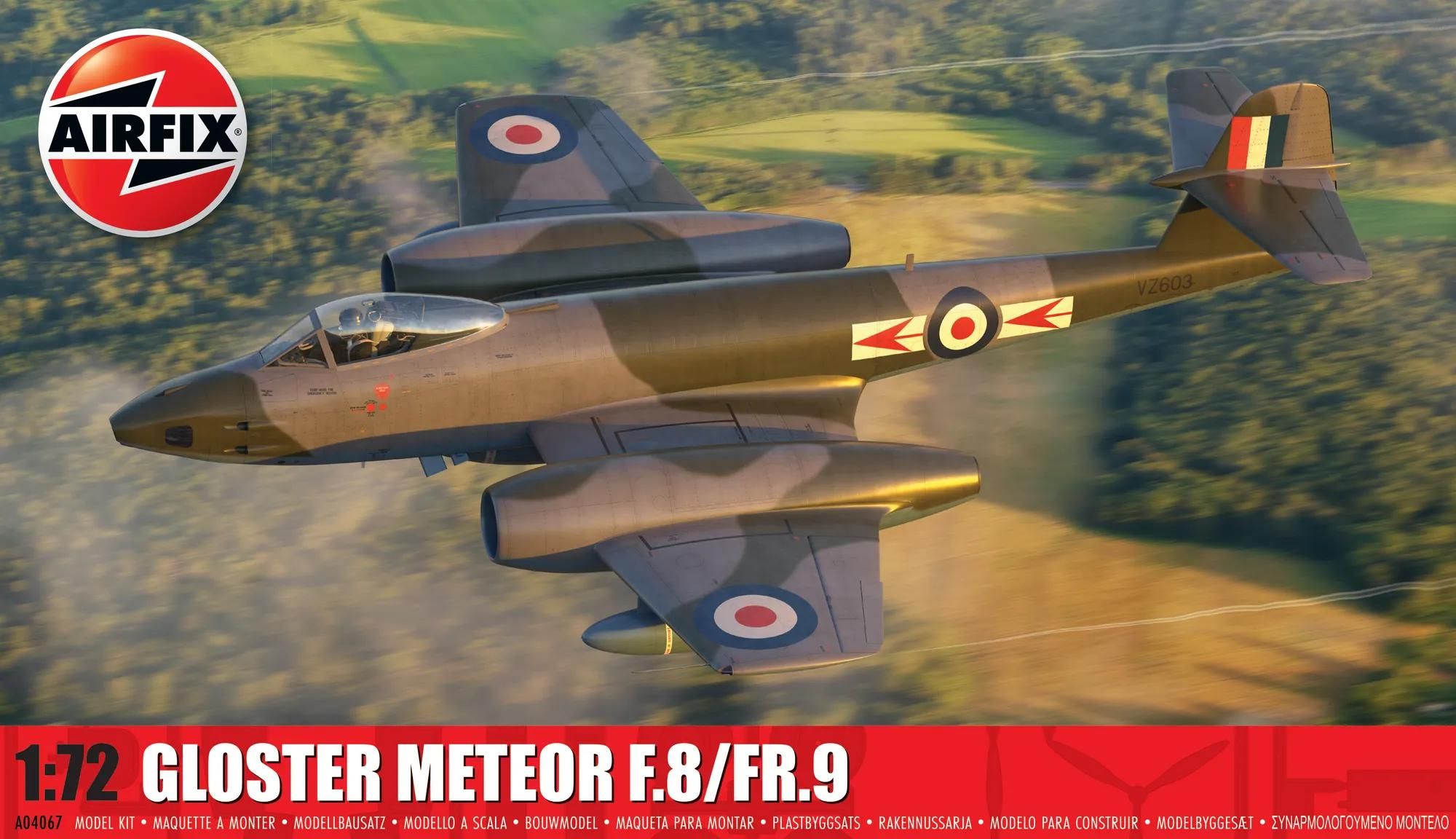 Airfix Gloster Meteor F.8/FR.9 (A04067)