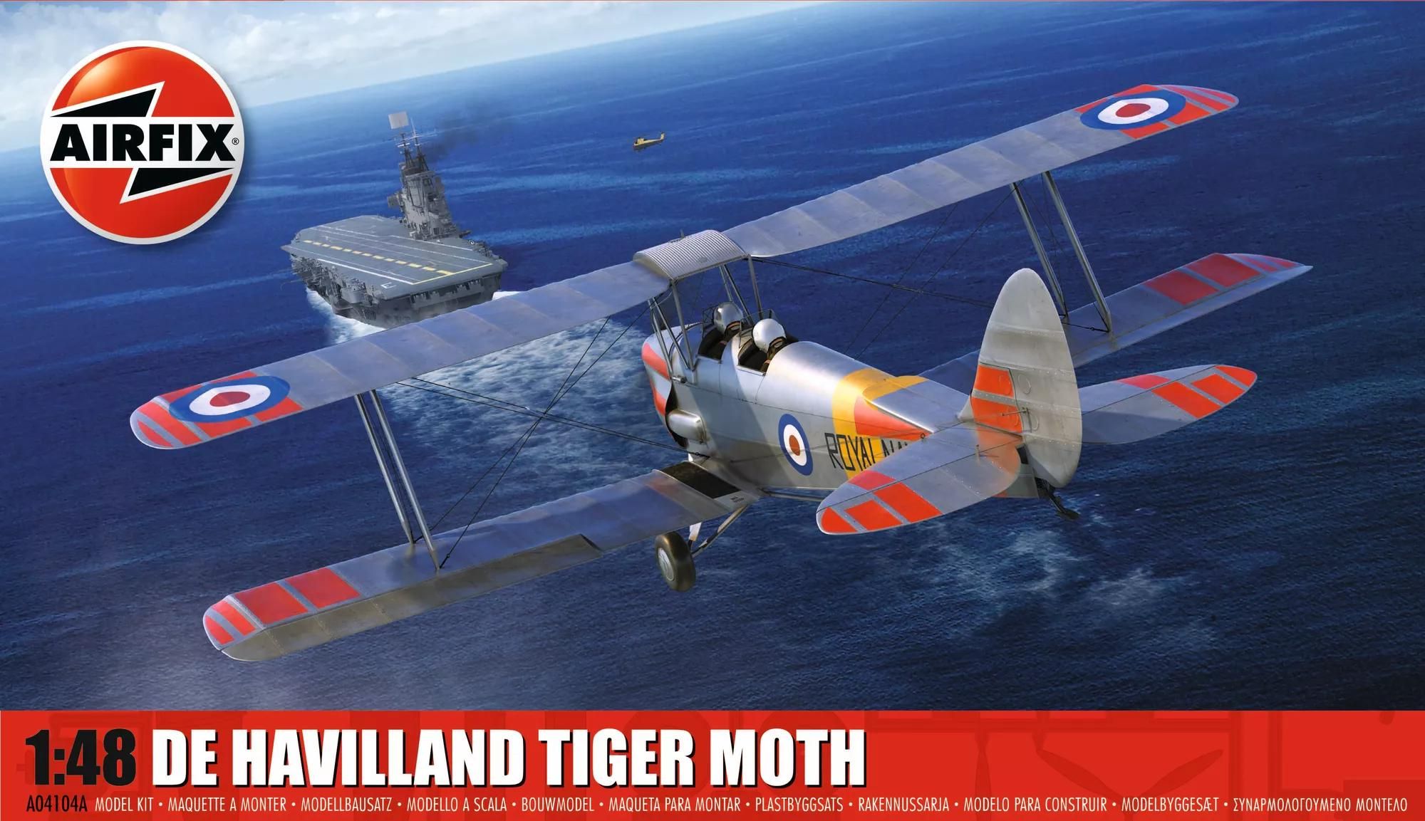 Airfix De Havilland Tiger Moth (A04104A)