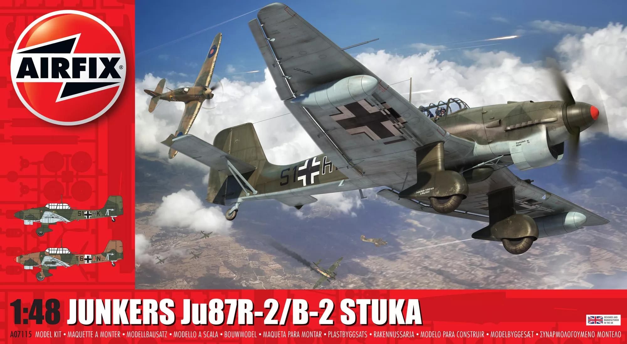 Airfix Junkers JU87B-2/R-2 1:48 (A07115)
