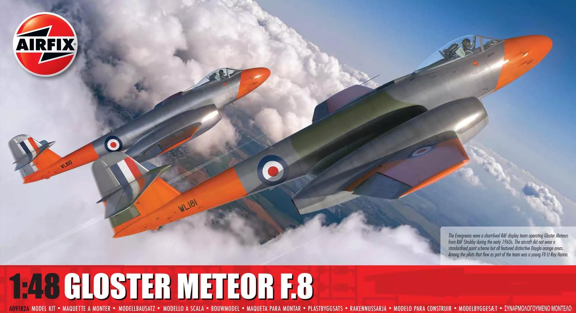 Airfix Gloster Meteor F.8 (A09182A)