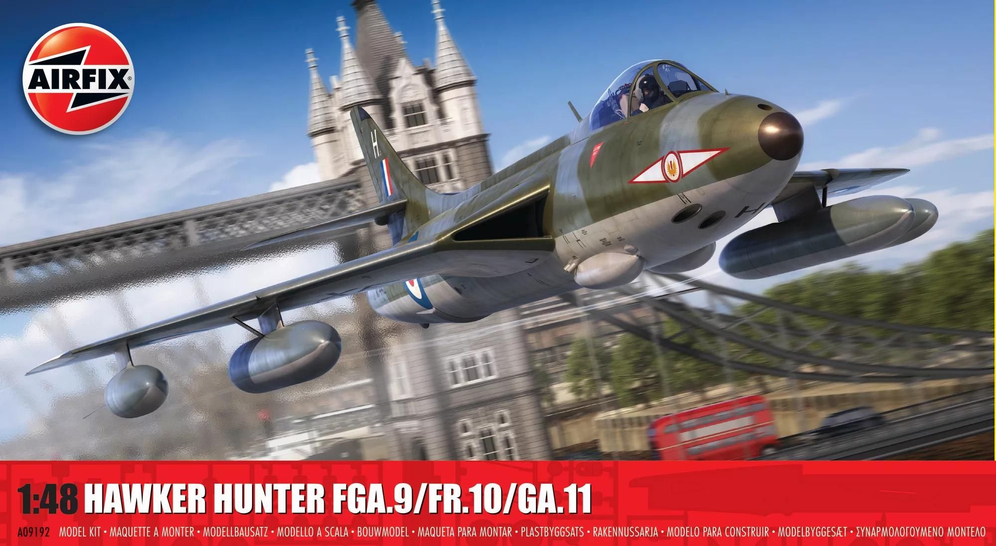 Airfix Hawker Hunter FGA.9/FR.10/GA.11 (A09192)