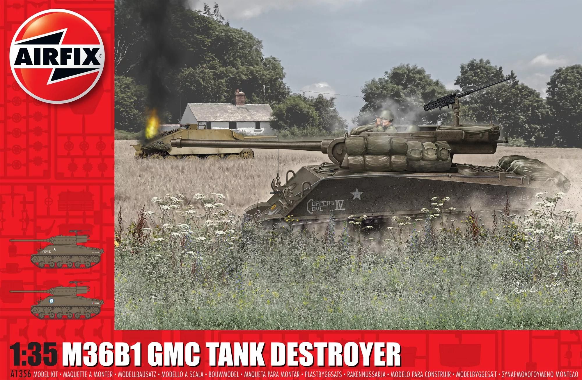 Airfix M36B1 GMC (U.S. Army) (A1356)