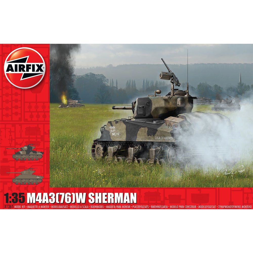 Airfix M4A3(76)W &quot;Battle of the Bulge&quot; (A1365)