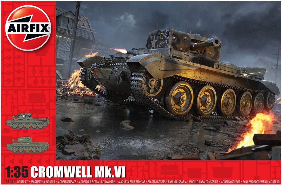 Airfix Cruiser Mk.VIII A27M Cromwell Mk.VI (A1374)