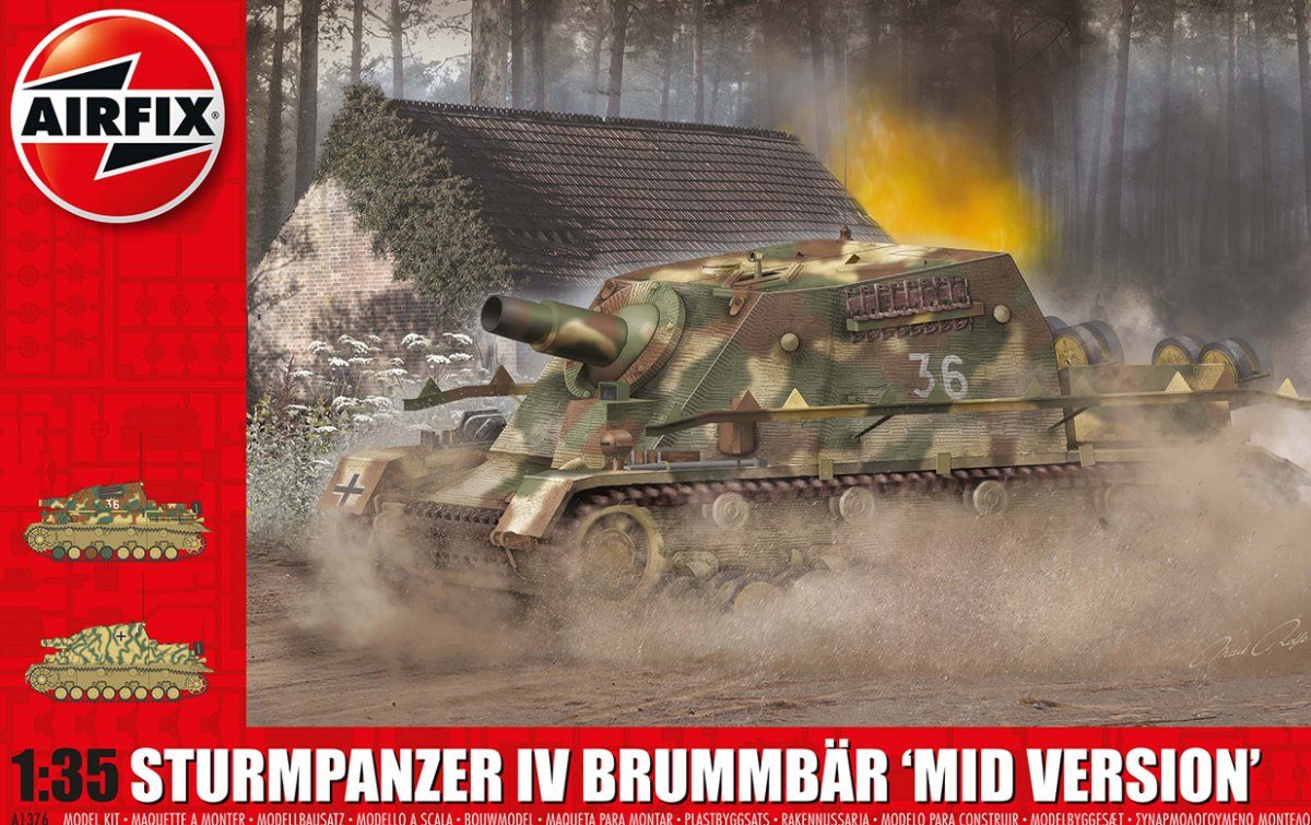 Airfix Sturmpanzer IV Brummbar (Mid Version) (A1376)