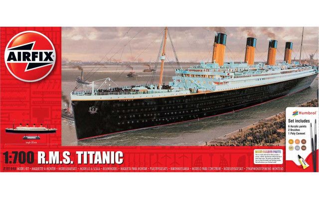 Airfix RMS Titanic Gift Set 1:700 (A50164A)