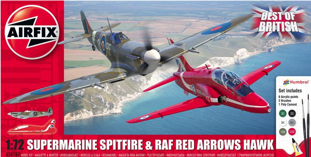 Airfix Best of British Spitfire and Hawk (A50187)
