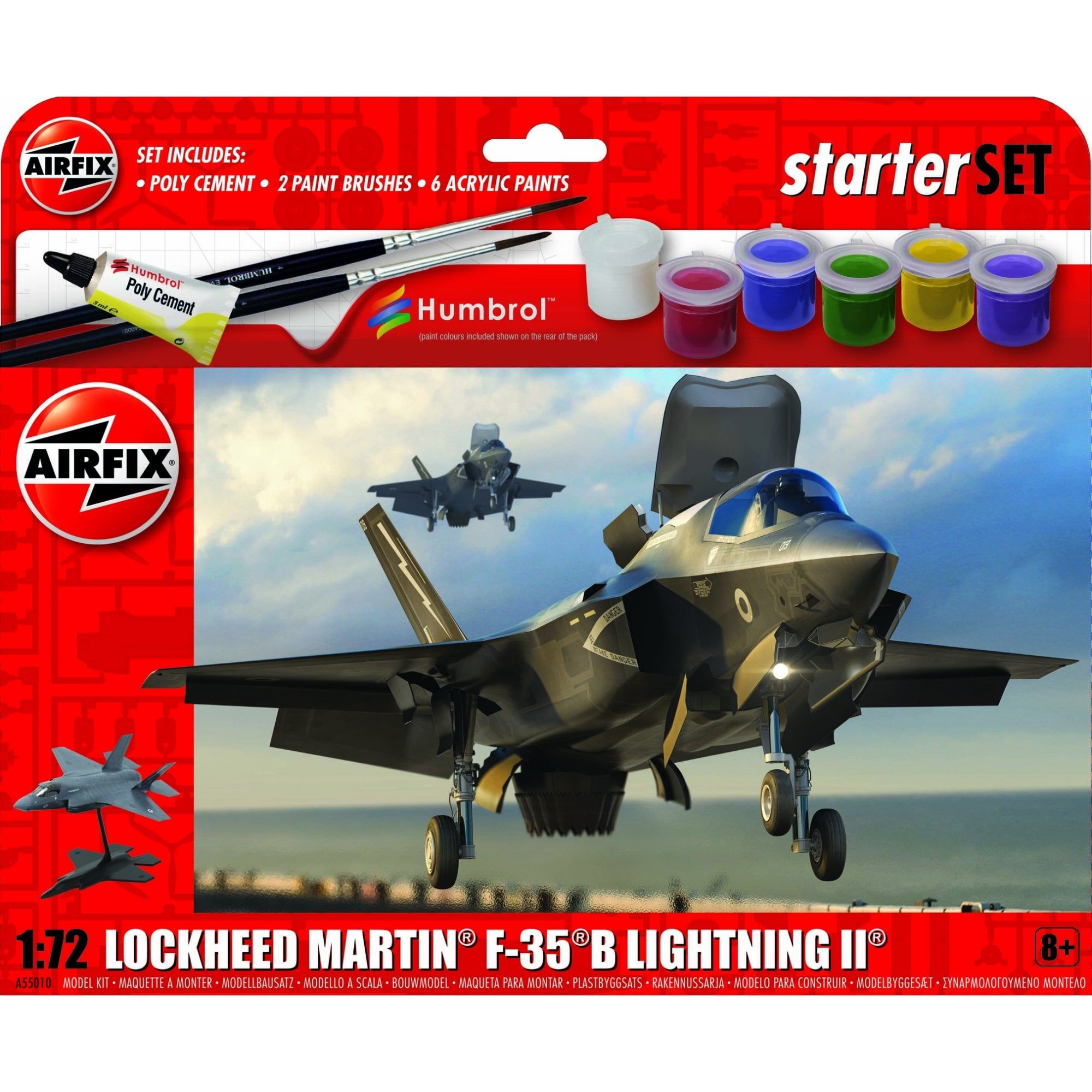 Airfix &#039;Then and Now&#039; Spitfire Mk.Vc &amp; F-35B Lightning II (A50190)
