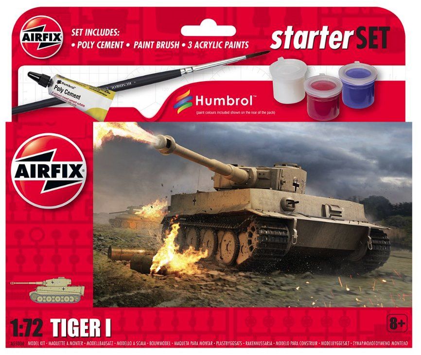 Airfix Starter Set - Tiger 1 (A55004)