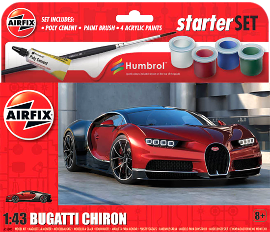 Airfix Starter Set - Bugatti Chiron (A55005)