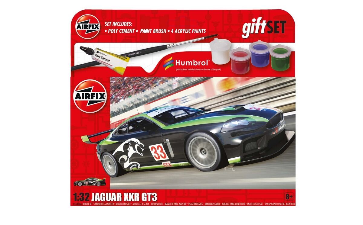 Airfix Hanging Gift Set Jaguar XKR GT3 (A55306A)