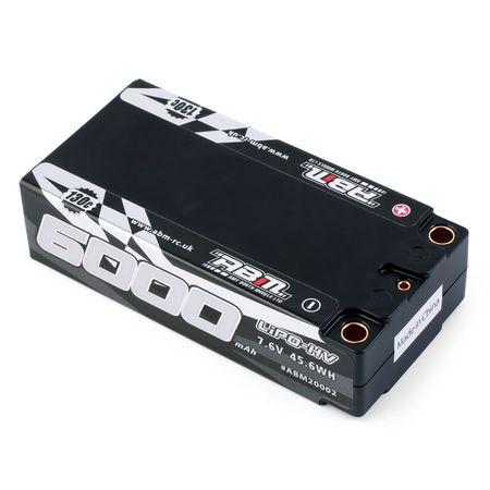 ABM-RC 6000 Shorty 7.6v Lipo-HV 130c 5mm BRCA Approved ( AB M20002)