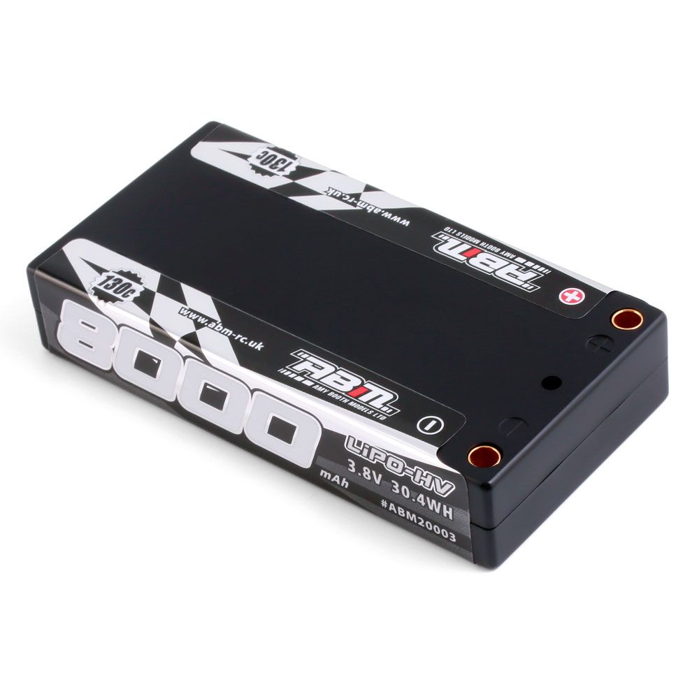 ABM-RC 8000 Pan Car Style 3.8v Lipo-HV 130c 4mm BRCA Approved ( AB M20003)