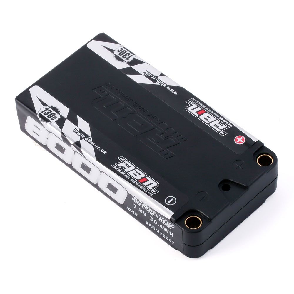 ABM-RC 8000 Pan Car Style 3.8v Lipo-HV 130c 5mm BRCA Approved ( AB M20007)