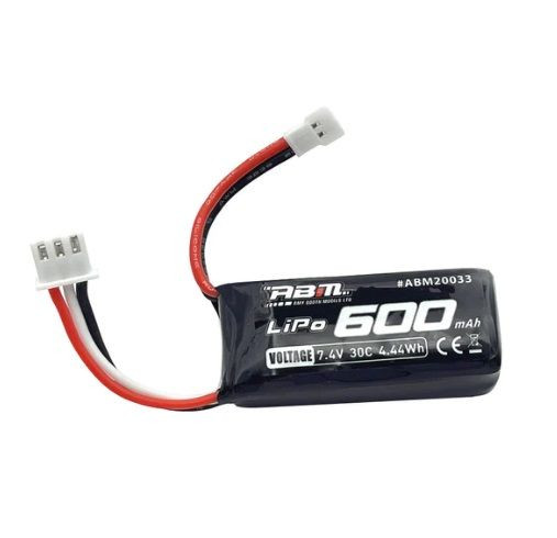 ABM-RC 7.4V 600mAh 30C Molex Plug ( AB M20033)