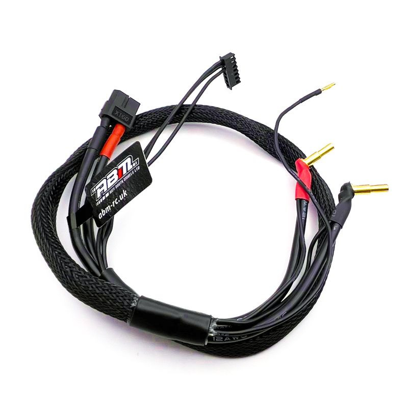 ABM-RC 2S Balance Charge Lead XT60 to 4/5mm Plug ( AB M30001)