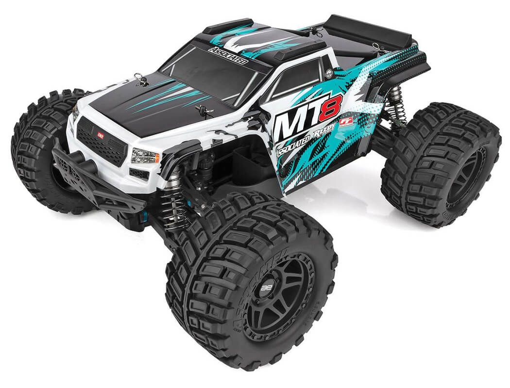 Team Associated Rival MT8 Truck RTR Teal - Brushless (AS20521)
