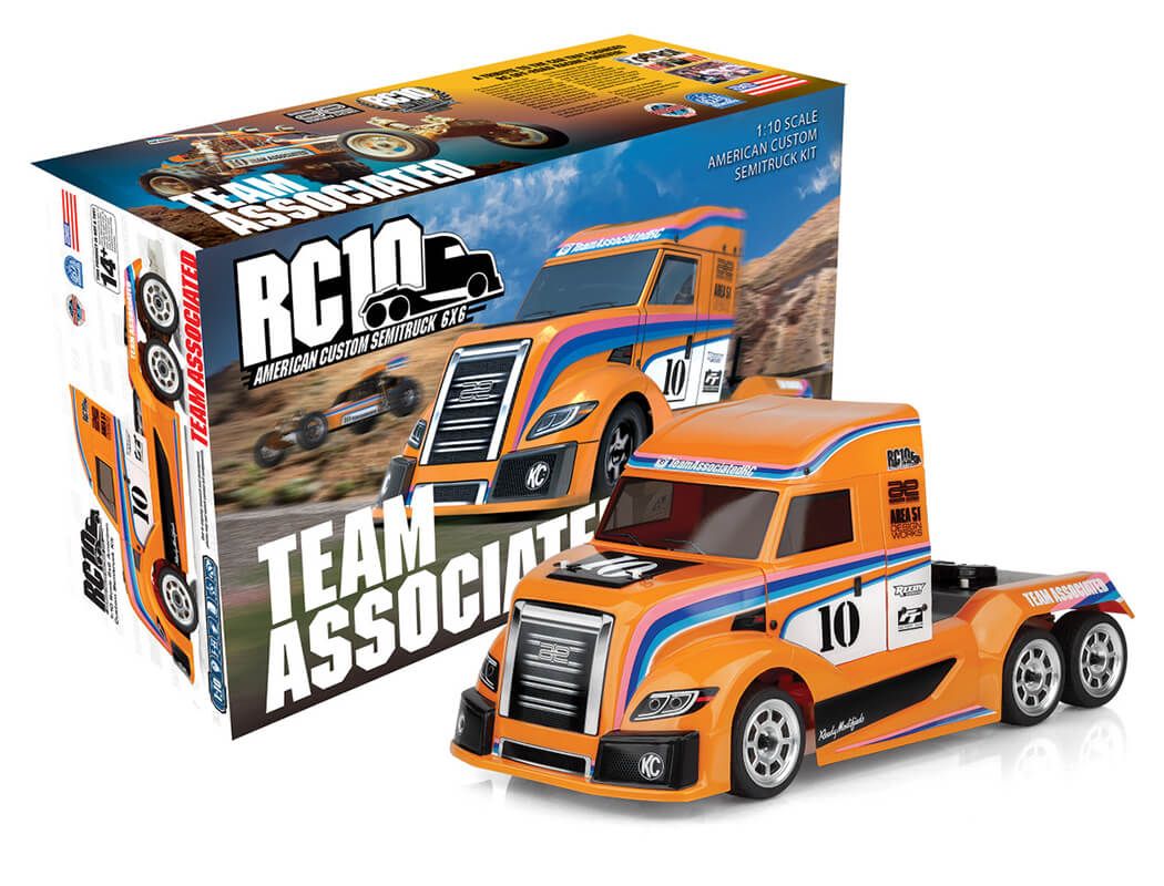 Team Associated RC10 6x6 American Custom Semi Truck Kit (AS30139)