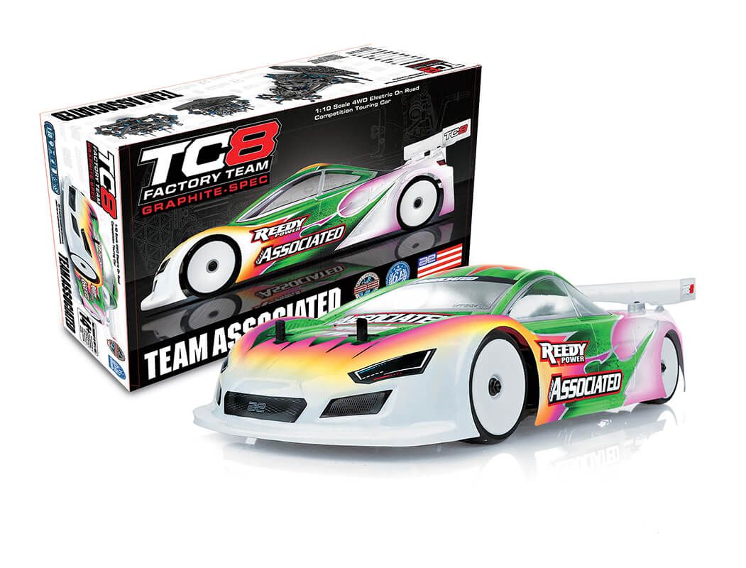 Team Associated TC8 Graphite Spec Team Kit (AS30141)