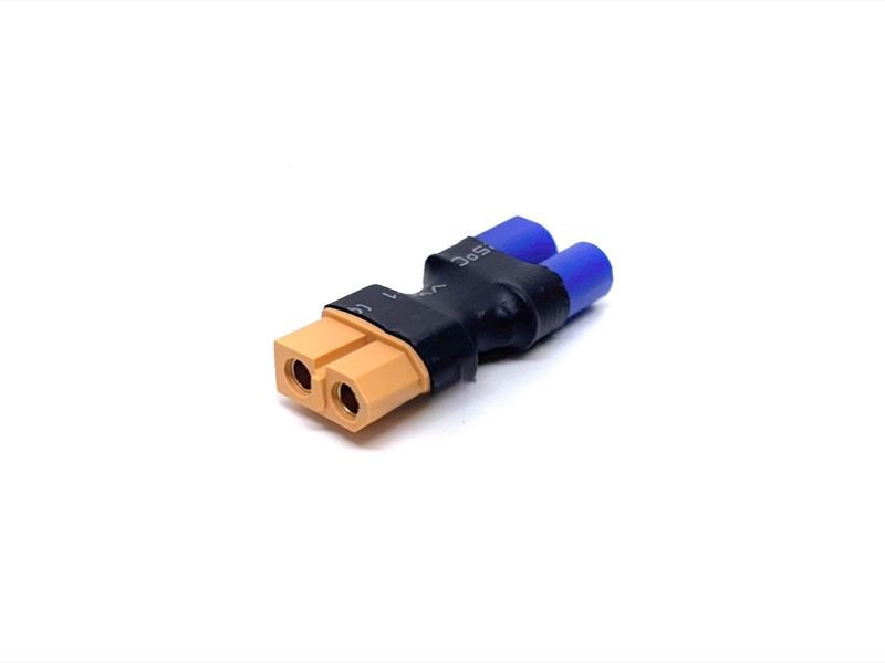 Absima Adapter - XT60 (F) to EC3 (M) - Compact Version ( AB 3040100)