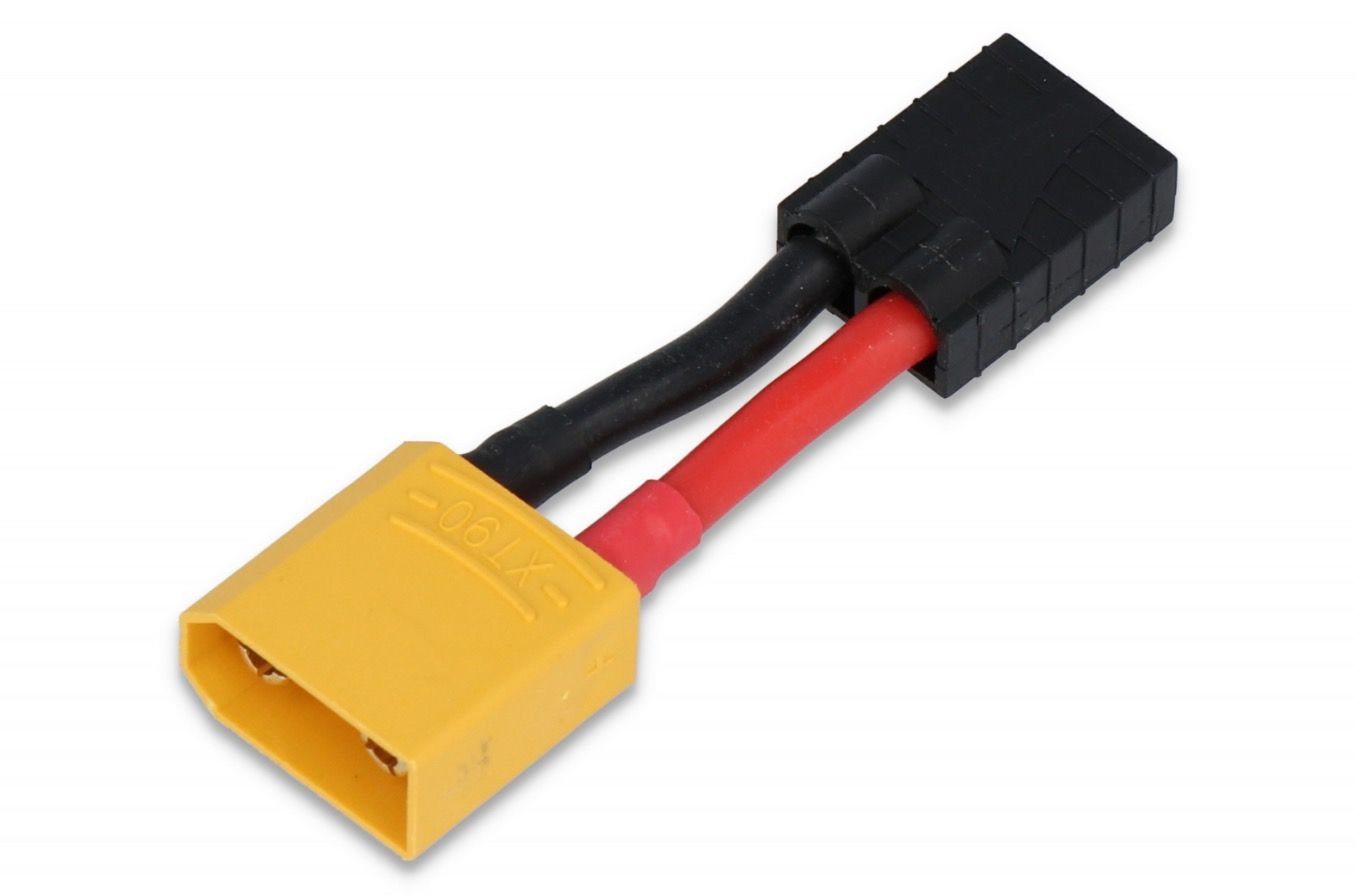 Absima Adapter with cable XT90 (M) Suitable For Traxxas (F) 50mm ( AB 3040086)