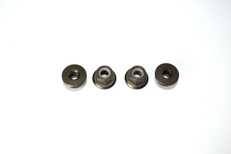 Absima Aluminium Nylon Nut M4 (4) ATC 2.4 RTR/BL ( AB 1230235)