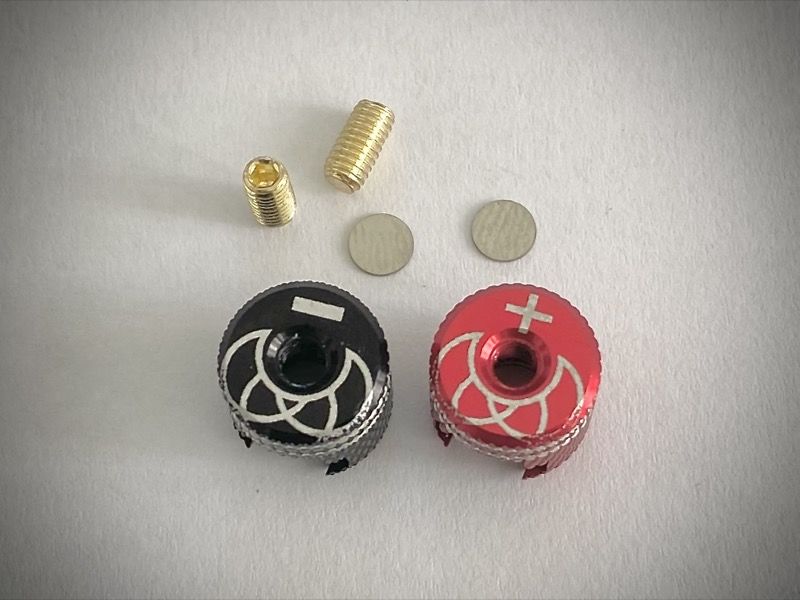 Absima Aluminum Heatsink Bullet Plug Heads (2) ( AB 3040019)