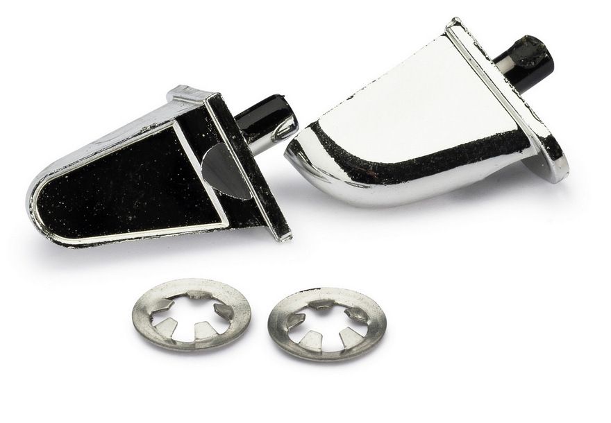 Absima Rear Mirror Set Tyb B chrome (2) ( AB 2320022)