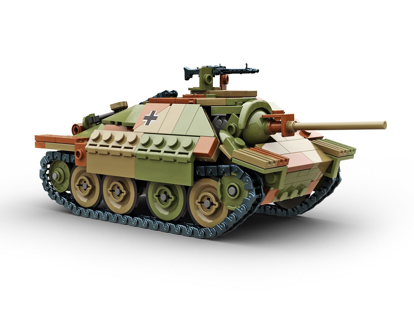 Build Army Jagdpanzer 38t Hetzer Light Tank Destroyer (B0138)