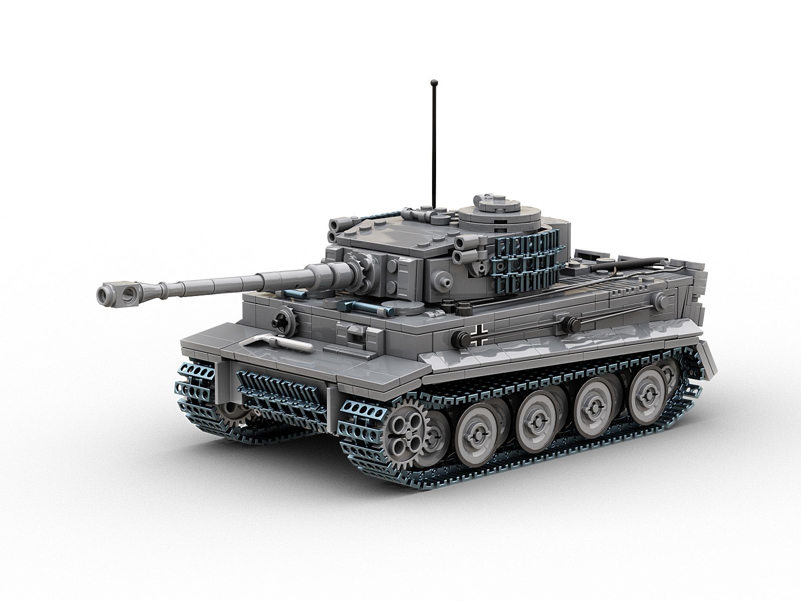 Build Army Tiger 1 Grey (B0181)