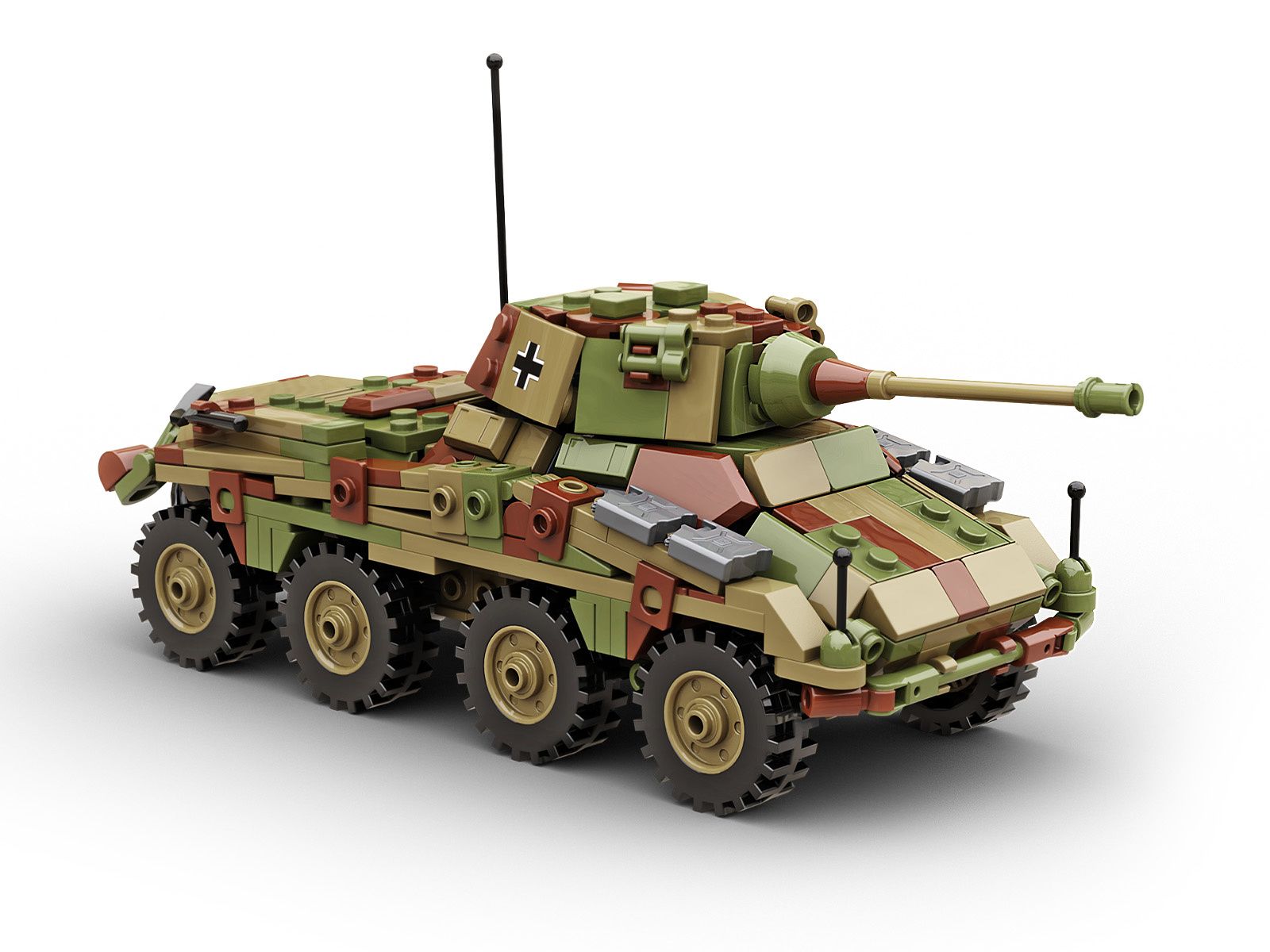 Build Army Sd. Kfz. 234/2 Puma (B0234C)