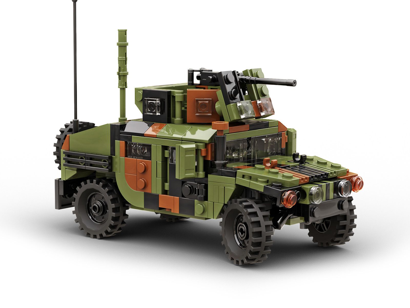 Build Army Humvee M1151Ã‚Â Combat Vehicle (BM000)