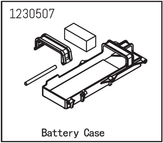 Absima Battery Case ( AB 1230507)