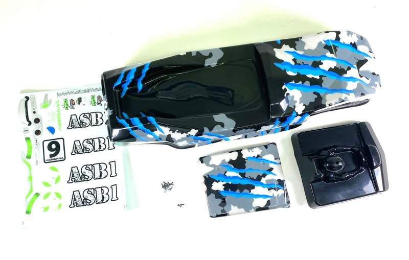 Absima Body Camouflage/Blue Sand Buggy ( AB 1230127)