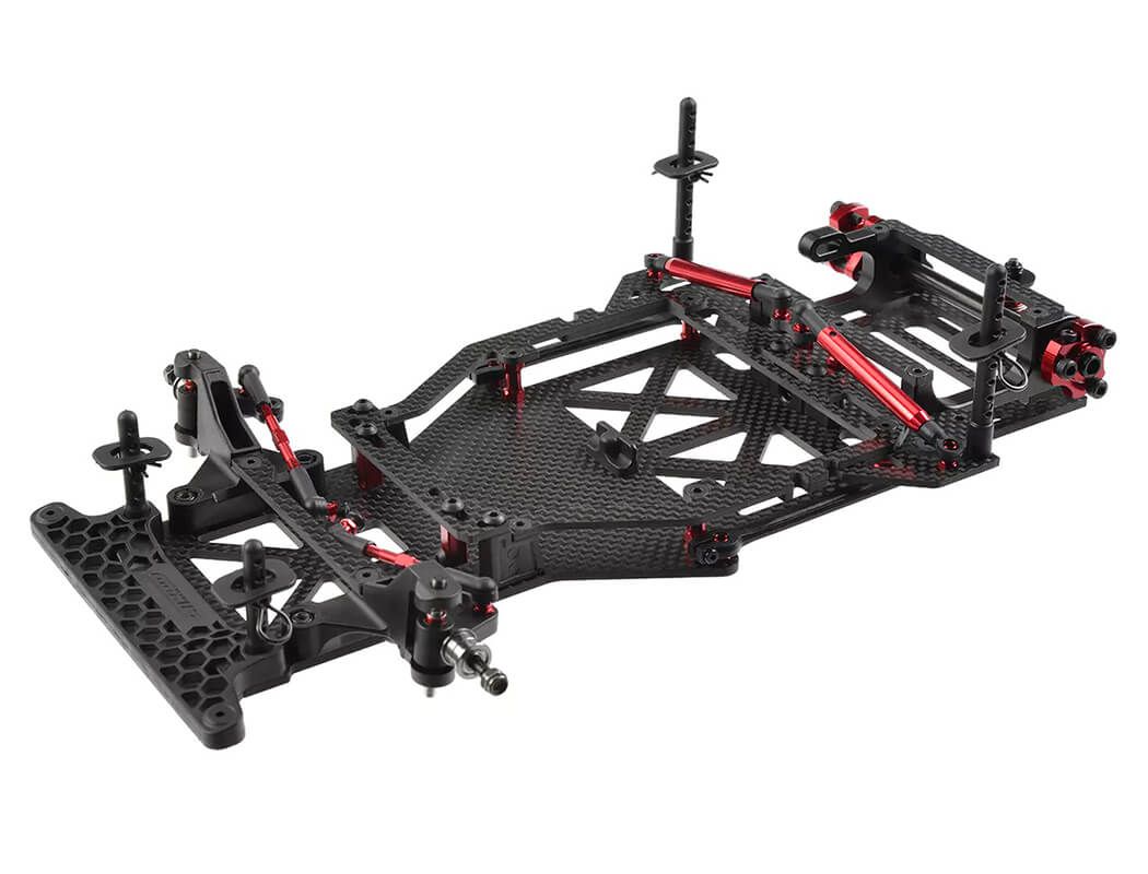 Corally SSX-125 7075 Carbon Chassis Kit (C-00105-C)