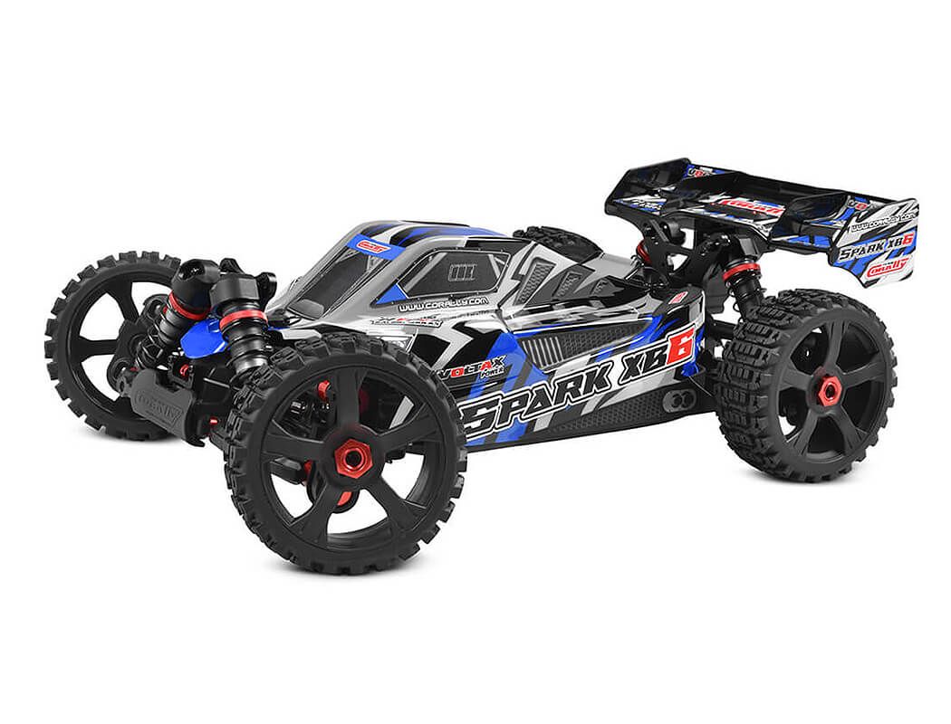 Corally Spark XB6 6S Brushless Basher Buggy RTR - Blue (C-00285-B)