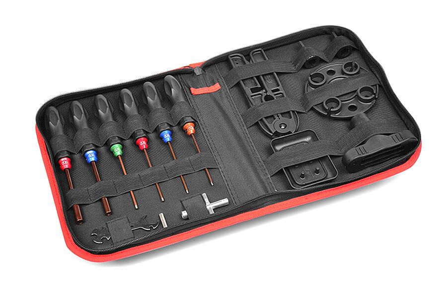 Corally 16PC Car Tool Set Includes Bag (C-16250)