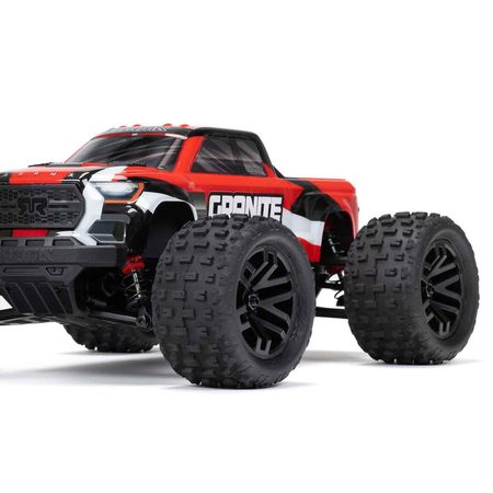 Arrma 1/18 GRANITE GROM MEGA 4X4 MT with Battery &amp; Charger Red (C-ARA2102T2)