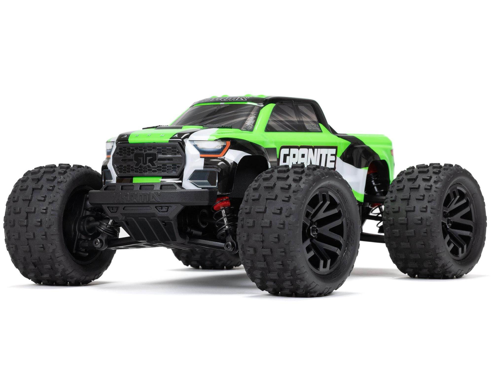 Arrma 1/18 GRANITE GROM MEGA 4X4 MT with Battery &amp; Charger Green (C-ARA2102T3)