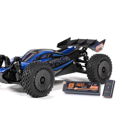 Arrma 1/14 TYPHON GROM 223S BLX 4X4 with Batt/Charger Blue (C-ARA2306ST2)