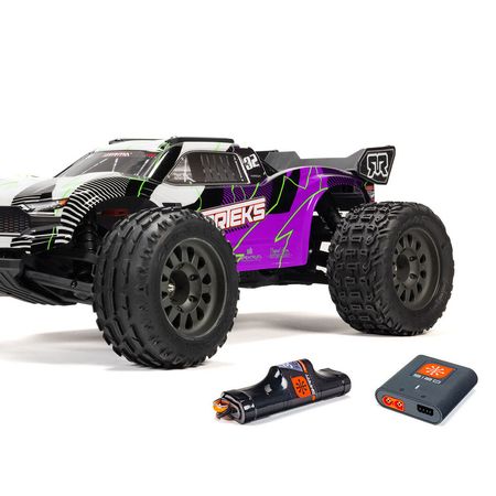 Arrma 1/10 VORTEKS MEGA 550 4X2 ST with Battery &amp; Charger Purple (C-ARA3205ST2)