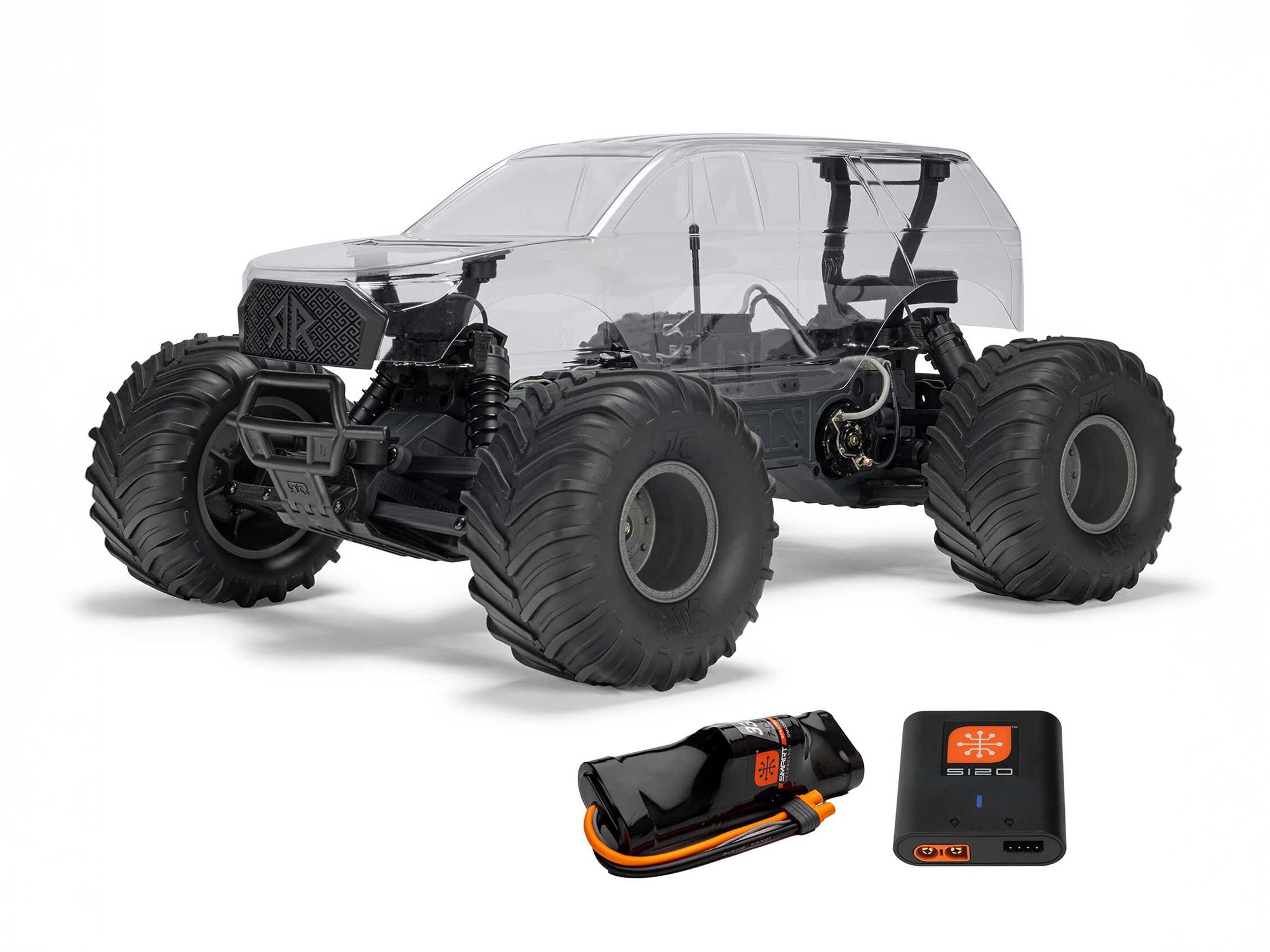 Arrma 1/10 GORGON 2WD RTA Kit Brushed Monster Truck (Battery &amp; Cha (C-ARA3230SKT2)